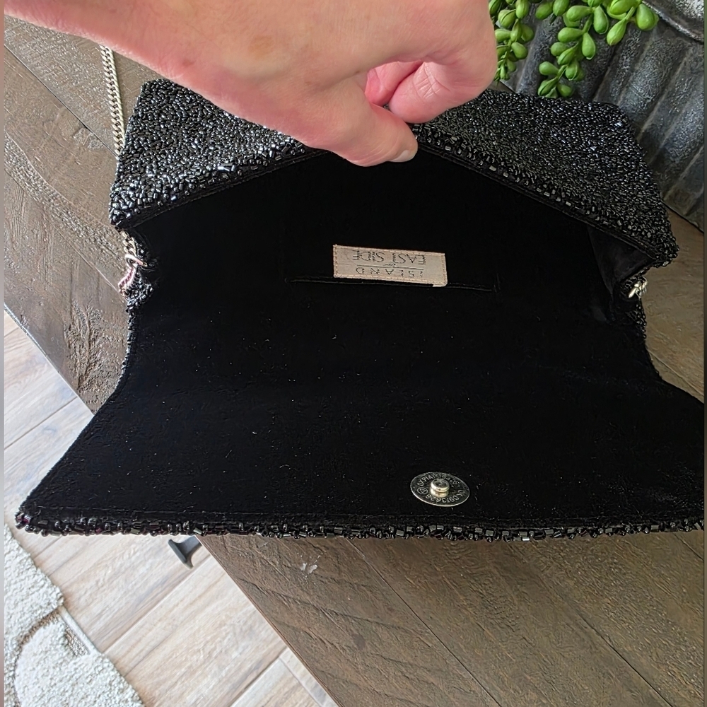 Islands To East Side Beaded #Bossbabe Crossbody/Clutch - Picture 9 of 12